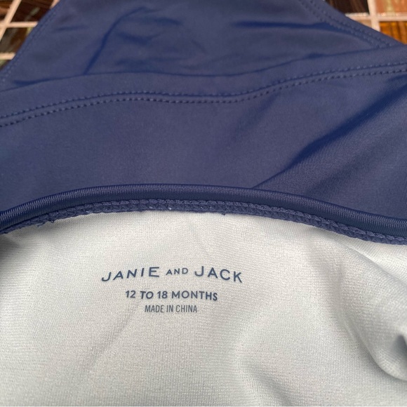 Janie and Jack Baby Girls Stripped Swimsuit - Picture 10 of 10